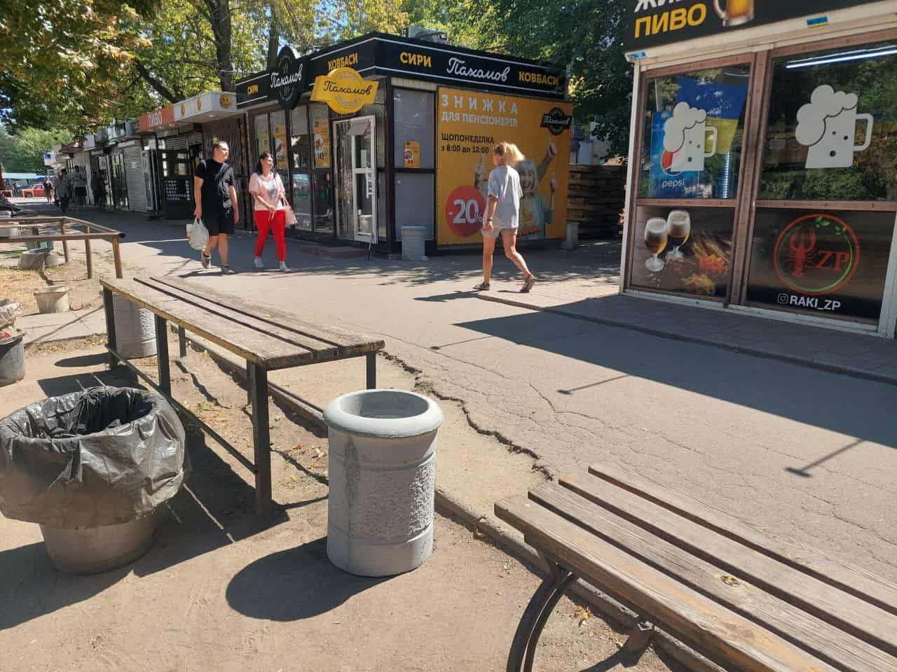 Бетонные урны для мусора Запорожье