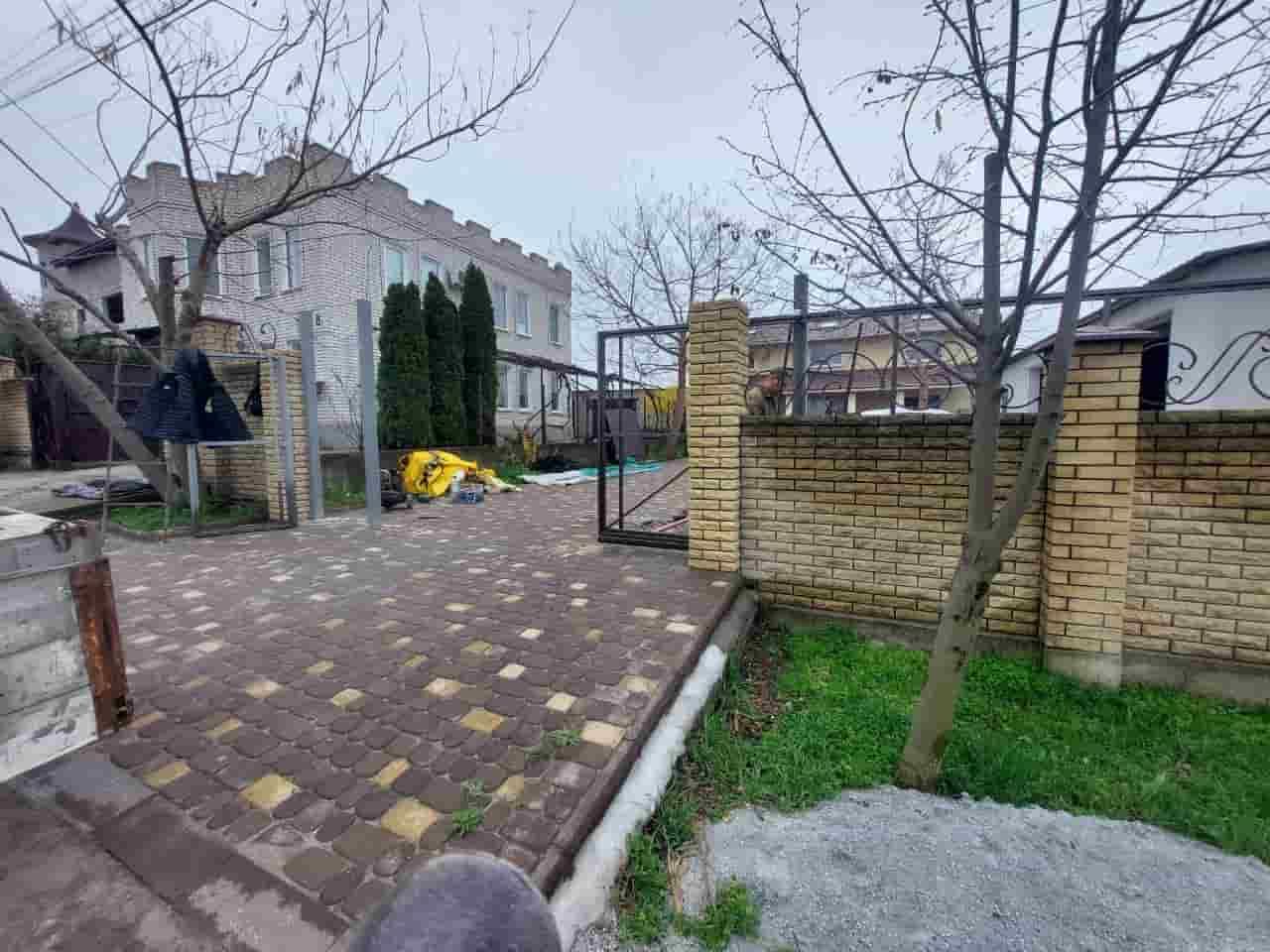 Откатные ворота на заказ с автоматикой