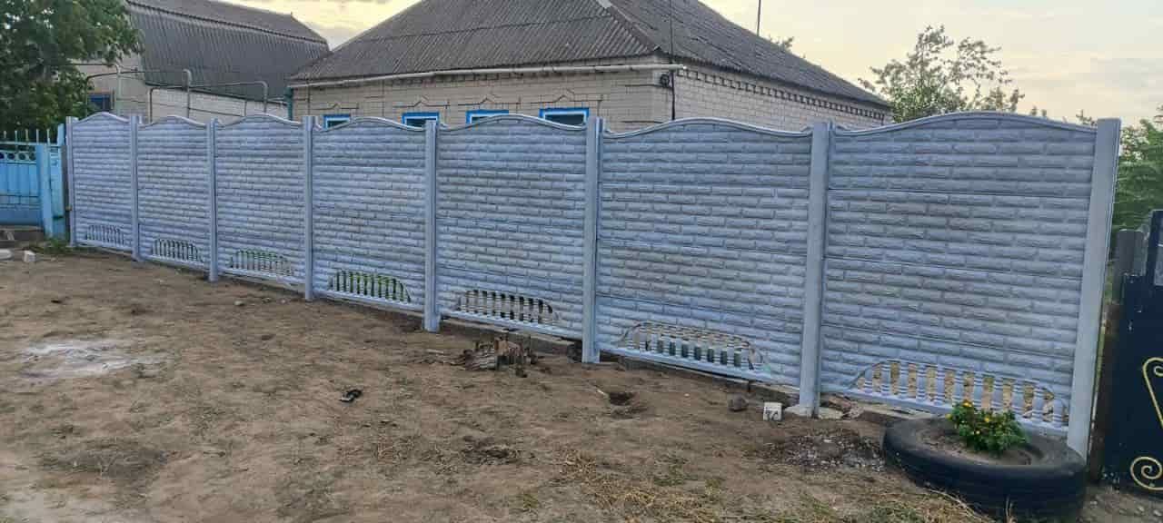 Плита еврозабора "Фагот"