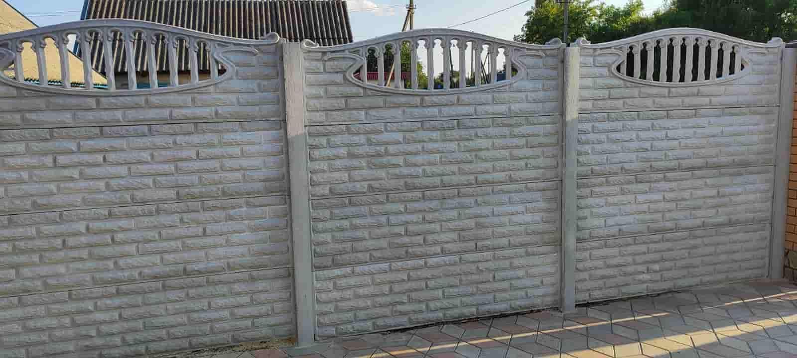 Плита еврозабора "Фагот" 