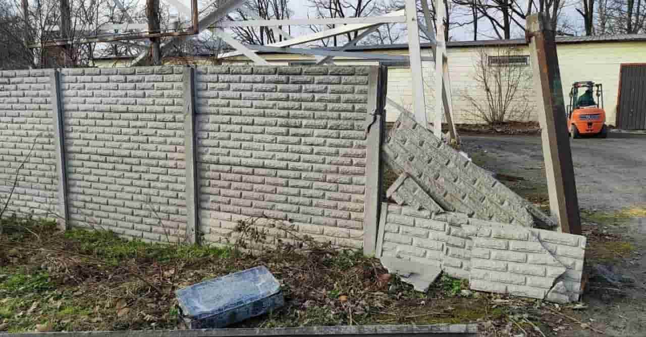 Ремонт бетонного забора