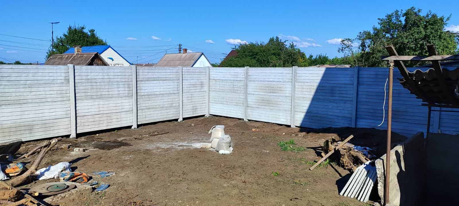 Установка еврозабора ул. Александра Невскогов Запорожье