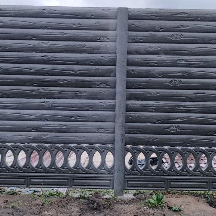 Установка забора из плит ул. Кутузова