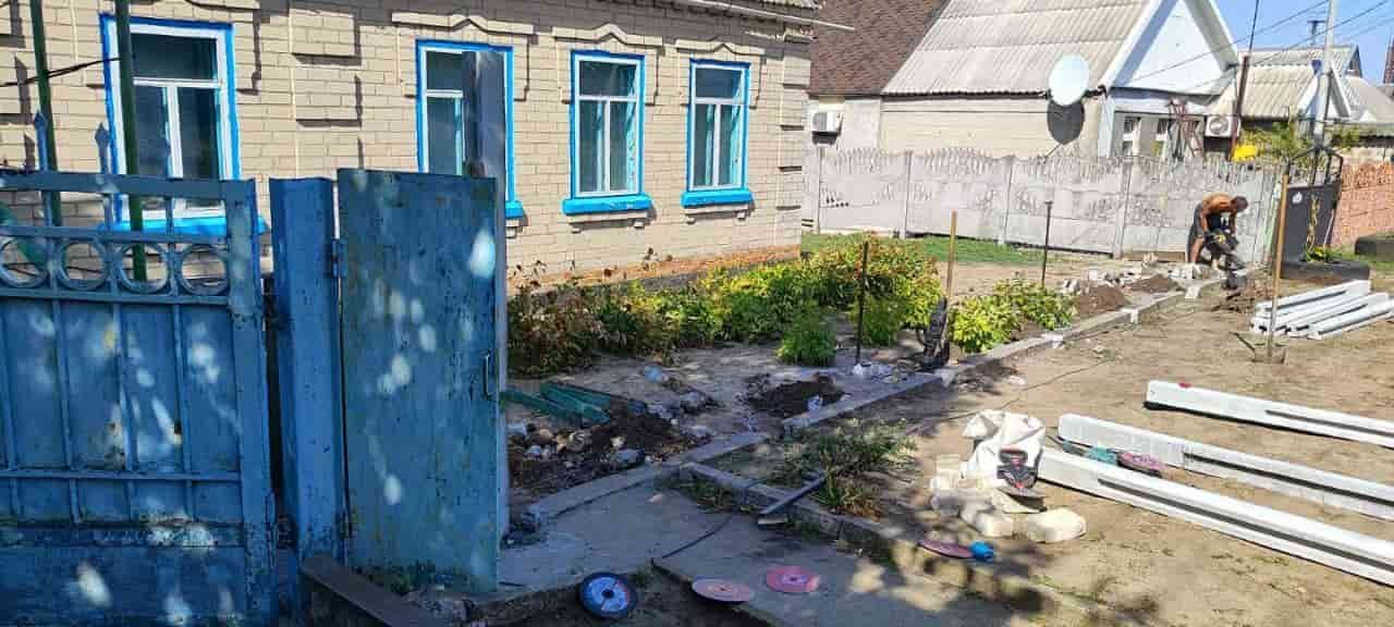 бетонный забор в Запорожье