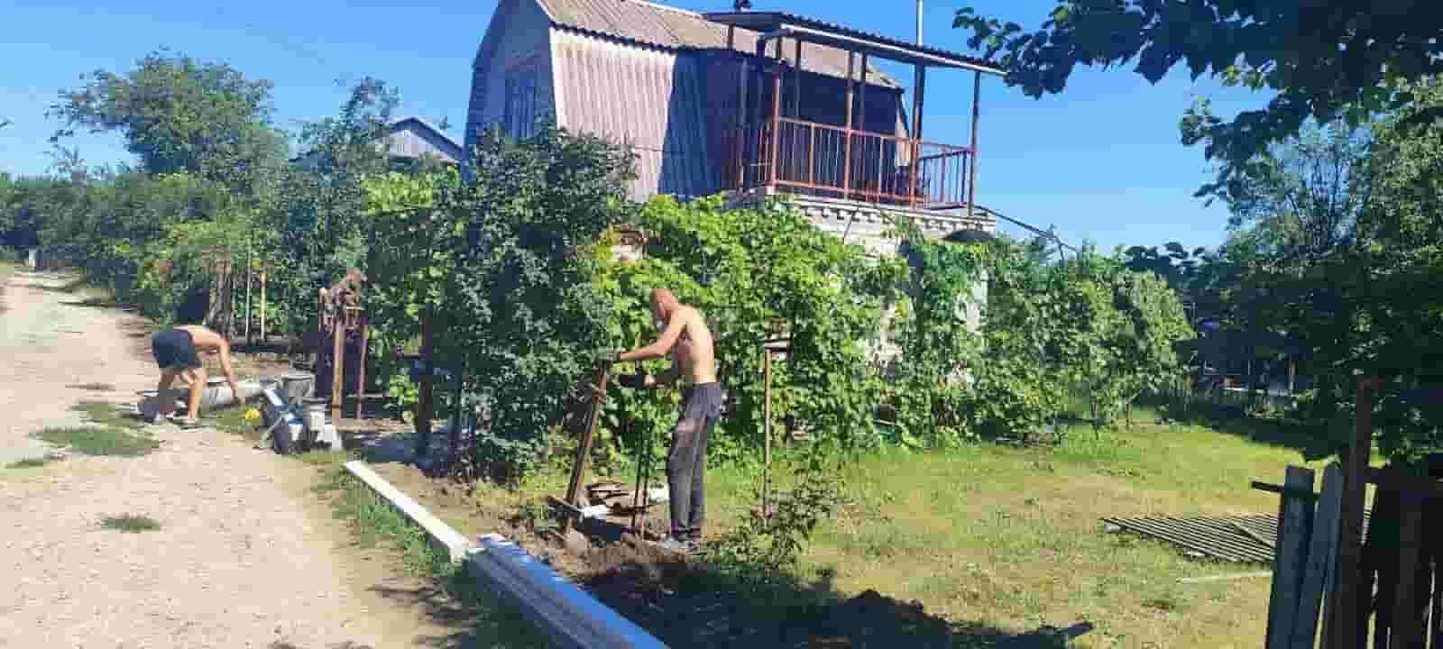 демонтаж старого забора