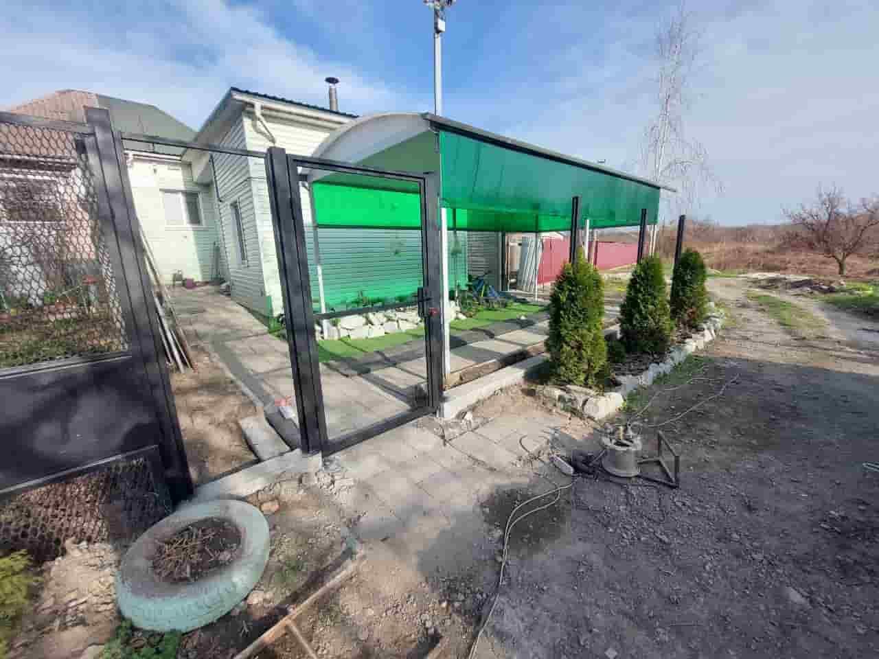 металлический забор