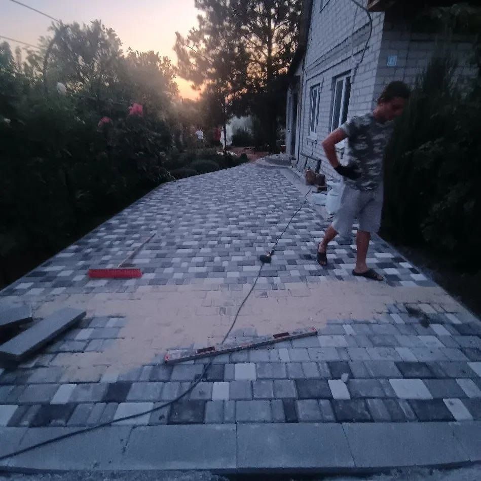  тротуарная плитка "Старый город"
