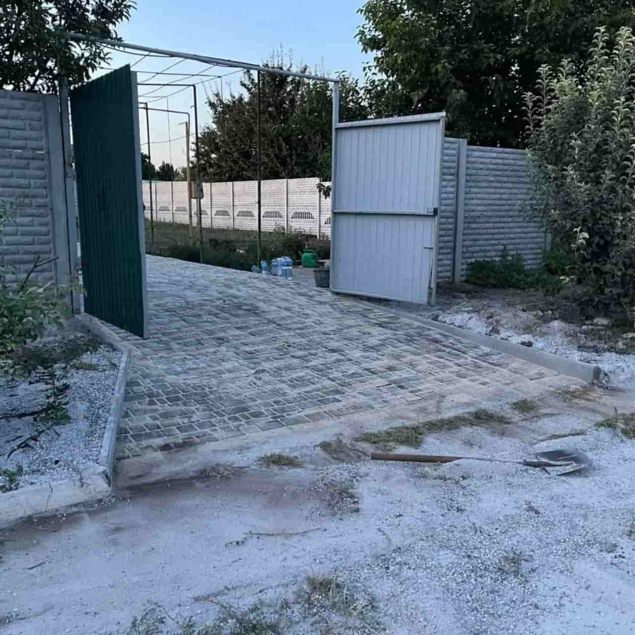 укладка тротуарной плитки