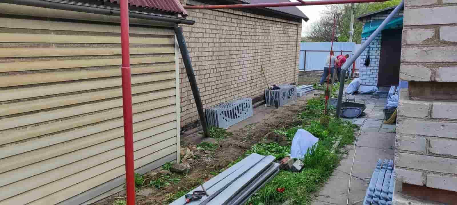 заливка фундаментной ленты